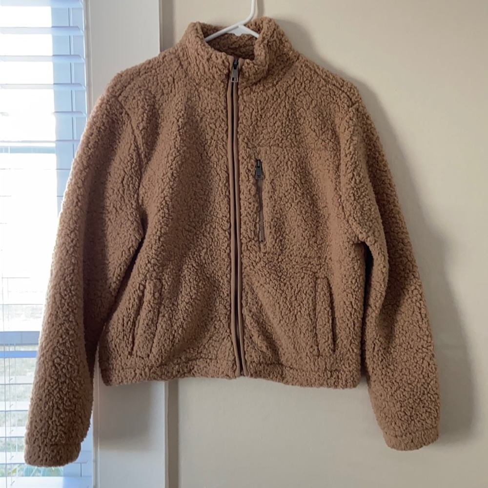 Teddy zip up